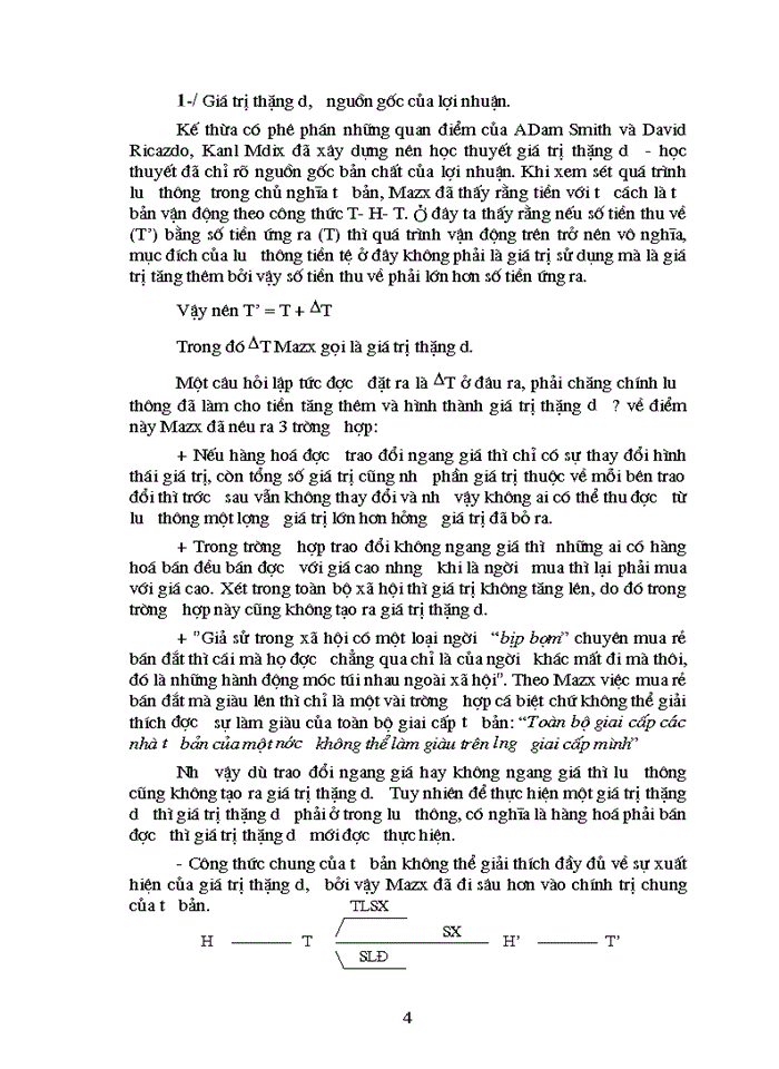 image for page Triết mác Vai trò của lợi nhuận trong nền Kinh tế Thị trường