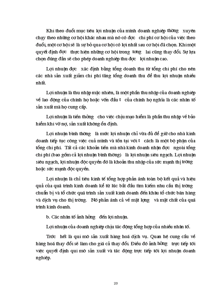 image for page Triết mác Vai trò của lợi nhuận trong nền Kinh tế Thị trường hiện nay