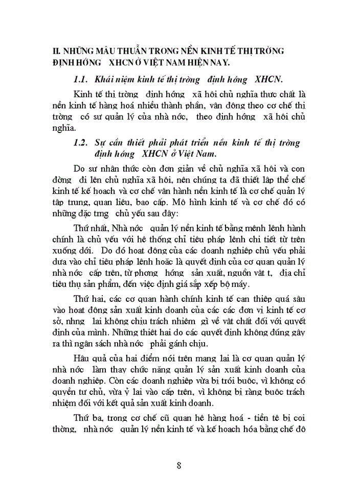 image for page Triết mác Một số mâu thuẫn trong nền Kinh tế Thị trường định hướng Xã hội Chủ nghĩa ở nước ta hiện nay