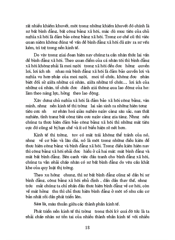 image for page Triết mác Một số mâu thuẫn trong nền Kinh tế Thị trường định hướng Xã hội Chủ nghĩa ở nước ta hiện nay