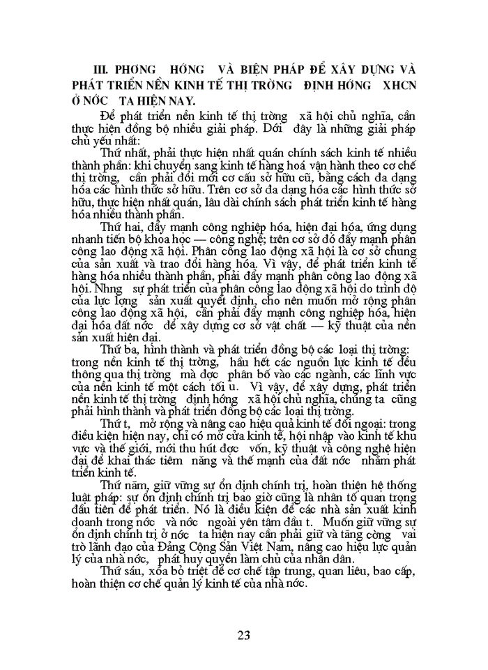 image for page Triết mác Một số mâu thuẫn trong nền Kinh tế Thị trường định hướng Xã hội Chủ nghĩa ở nước ta hiện nay