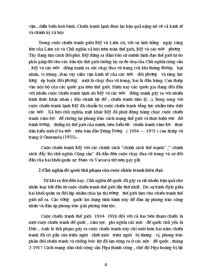 image for page Triết mác Chiến tranh và hòa bình