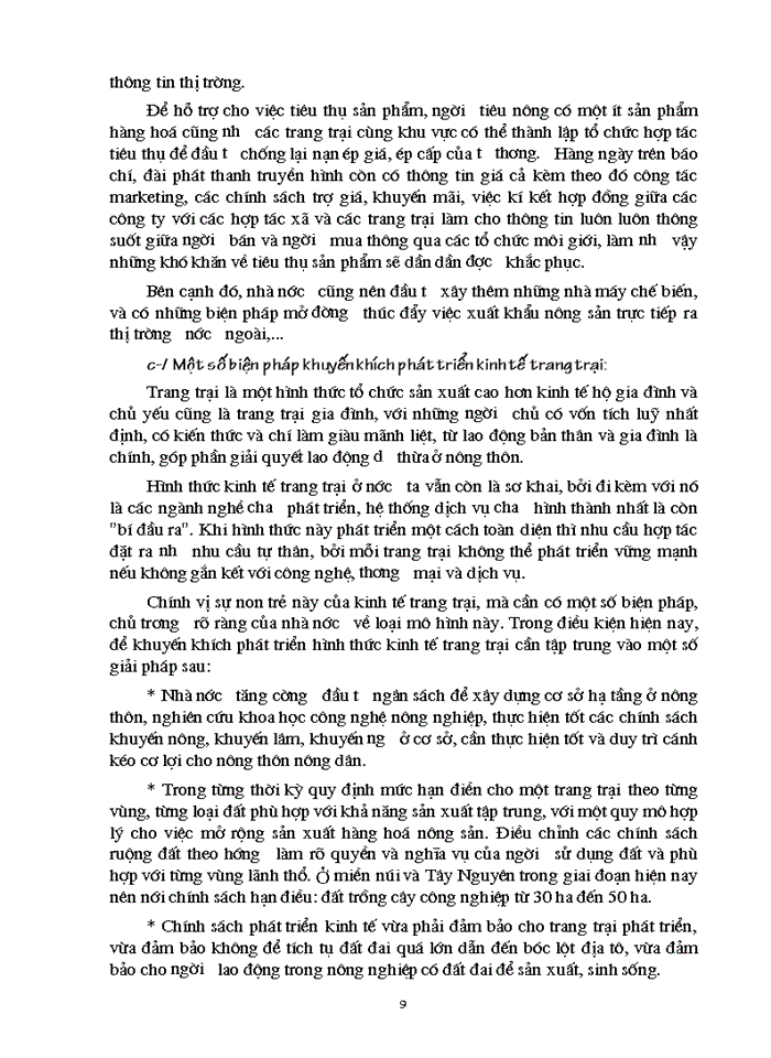 image for page Triết mác Kinh tế trang trại - quá trình hình thành và thực trạng hiện nay