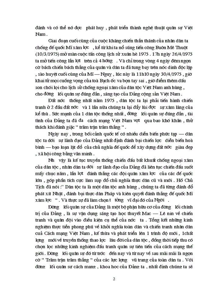 image for page Triết mác Vai trò của lực lượng dân quân tự vệ trong sự nghiệp cách mạng ở nước ta