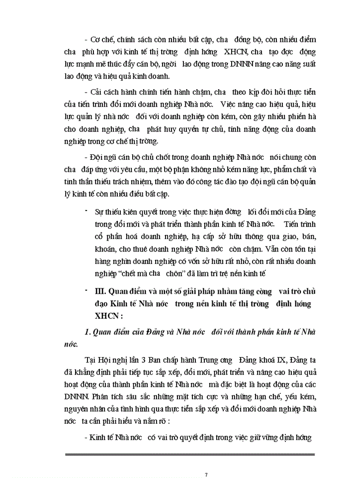image for page Triết mác Vai trò chủ đạo của kinh tế Nhà nước trong nền Kinh tế Thị trường định hướng Xã hội Chủ nghĩa ở Việt Nam