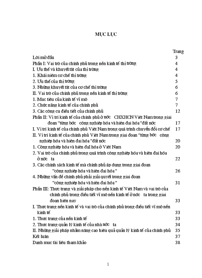image for page Triết mác Vai trò của chính phủ trong điều tiết vĩ mô nền kinh tế