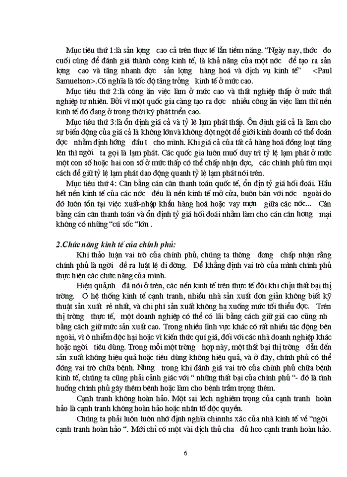 image for page Triết mác Vai trò của chính phủ trong điều tiết vĩ mô nền kinh tế