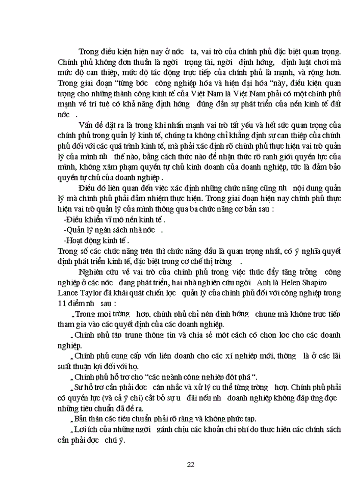 image for page Triết mác Vai trò của chính phủ trong điều tiết vĩ mô nền kinh tế