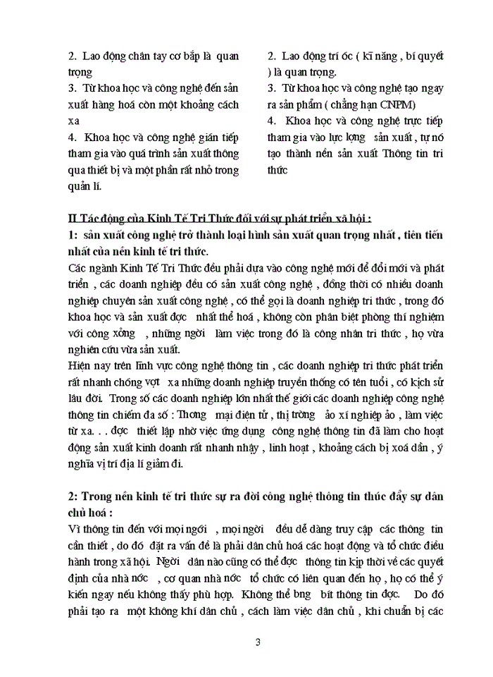 image for page Triết mác Kinh tế tri thức đối với sự phát triển kinh tế Xã hội