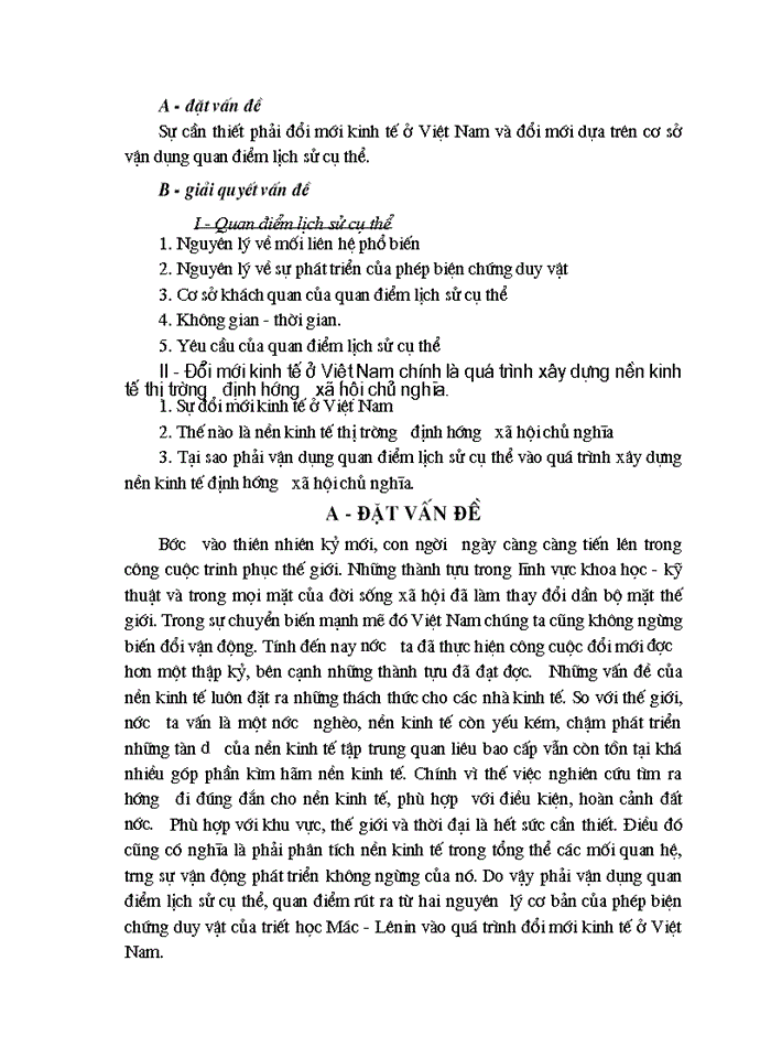 image for page Triết mác Quan điểm Lịch sử cụ thể với quá trình Xây dựng nền Kinh tế Thị trường ở Việt Nam
