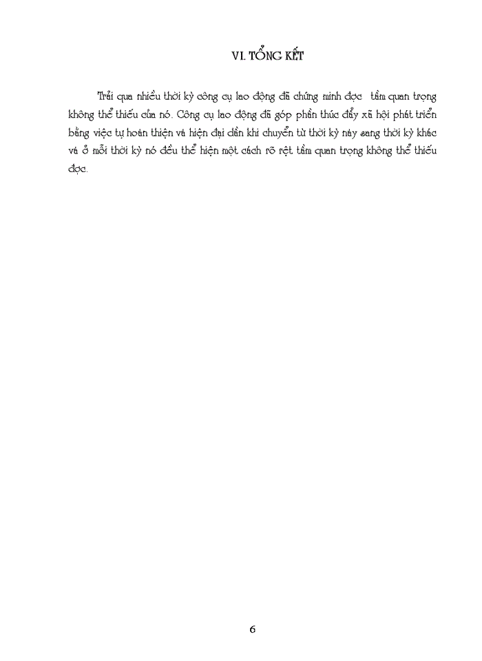 image for page Triết mác Công cụ lao động và vai trò của nó