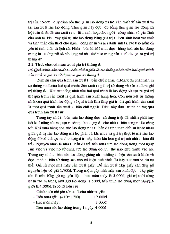 image for page Triết mác Sử dụng quy luật giá trị thặng dư trong quản lý doanh nghiệp