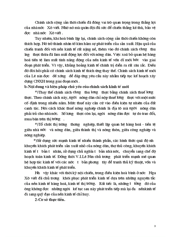 image for page Triết mác Chính sách kinh tế mới của Lênin và sự vận dụng nó vào Việt Nam