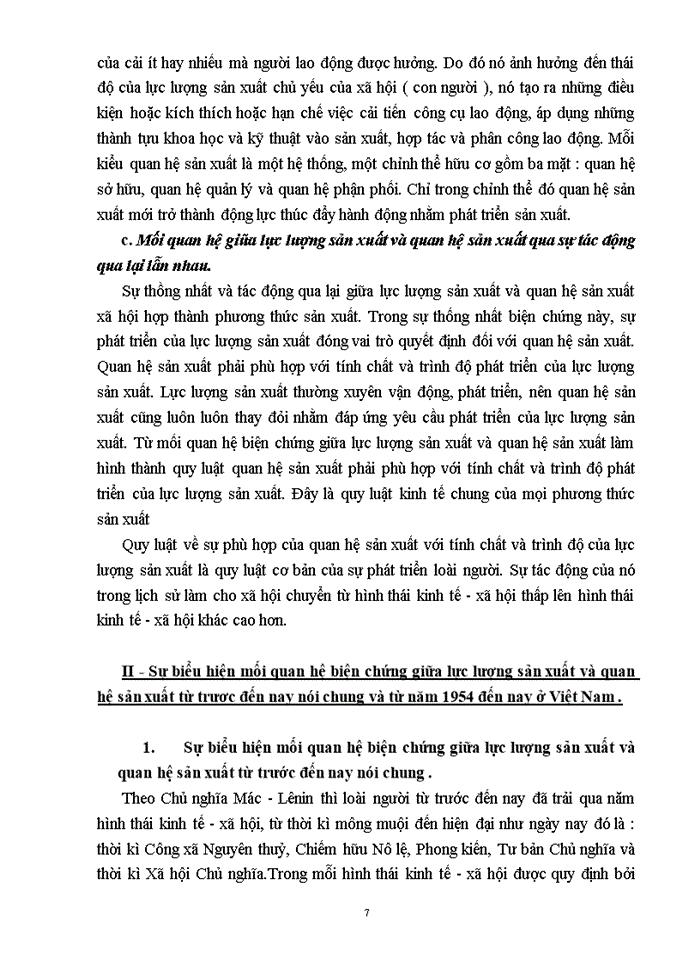 image for page Mối quan hệ biện chứng giữa Lực lượng Sản xuất và Quan hệ Sản xuất trong thời kỳ quá độ lên Chủ nghĩa Xã hội ở Việt Nam