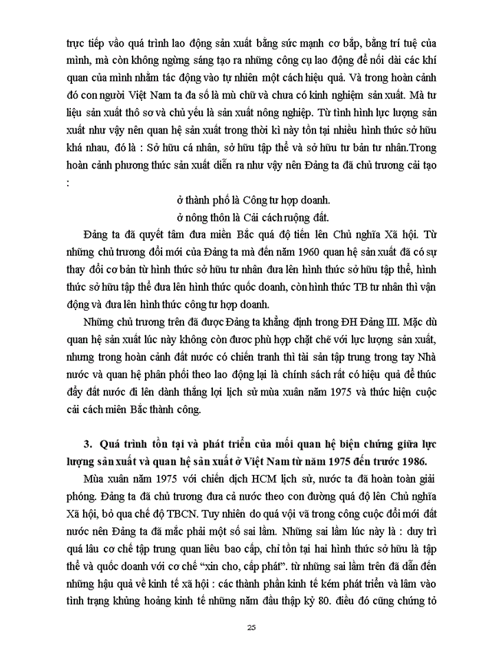 image for page Mối quan hệ biện chứng giữa Lực lượng Sản xuất và Quan hệ Sản xuất trong thời kỳ quá độ lên Chủ nghĩa Xã hội ở Việt Nam