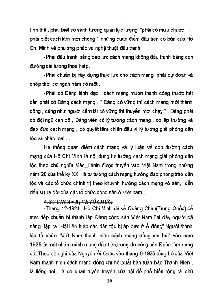 image for page Đường lối Đảng Vai trò của lãnh tụ Nguyễn Ái Quốc trong việc thành lập Đảng cộng sản Việt Nam