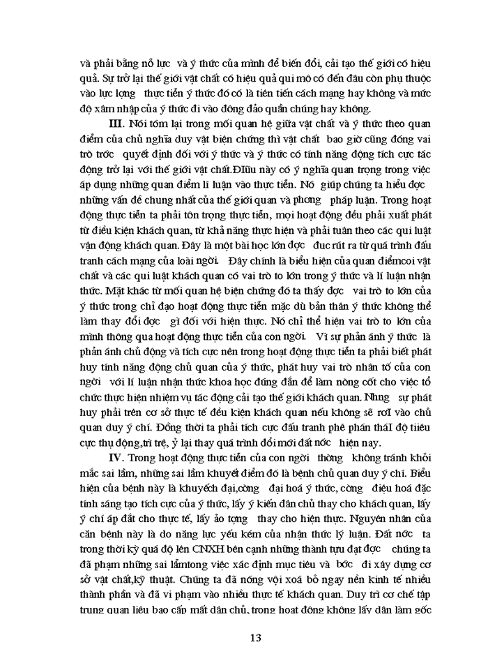 image for page Triết mác Phân tích mối quan hệ bản chất giữa vật chất và ý thức vận dụng phương pháp luận rút ra từ mối quan hệ đó chỉ rõ nguồn gốc