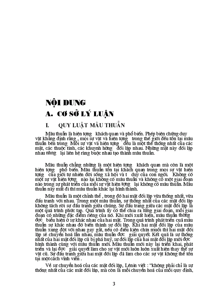 image for page Triết mác Quy luật mâu thuẫn vận dụng vào phân tích công cuộc đổi mới ở nước ta hiện nay