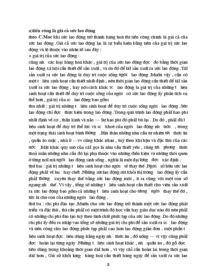 image for page Triết mác Lý luận giá trị của C Mác và sự vận dụng vào nền kinh tế ở Việt Nam hiện nay