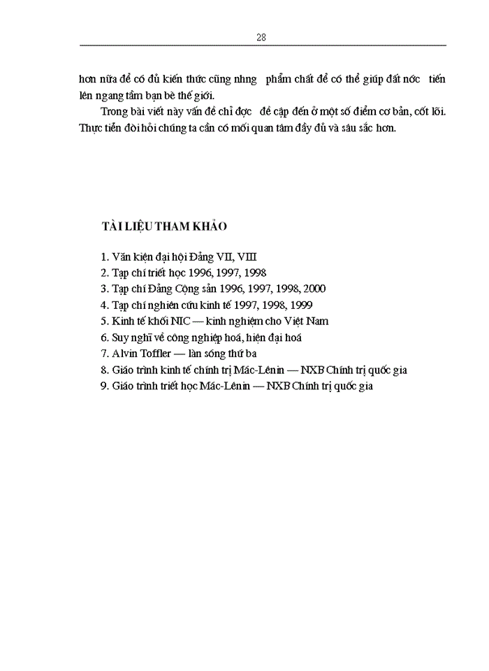 image for page Triết mác Quan điểm của triết học duy vật biện chứng về con người và Xây dựng con người trong sự nghiệp Công nghiệp hóa - Hiện đại hóa