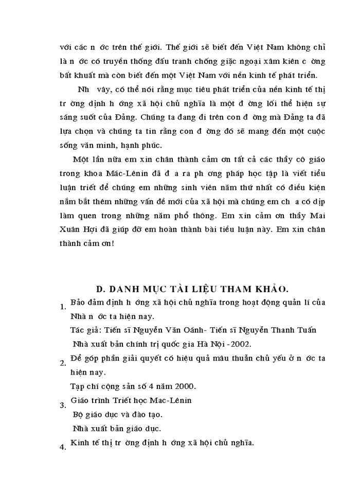image for page Triết mác Phép biện chứng về mâu thuẫn và vận dụng phân tích mâu thuẫn biện chứng trong nền Kinh tế Thị trường định hướng Xã hội Chủ nghĩa ở nước ta