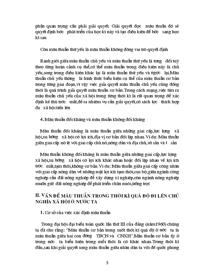 image for page Triết mác Vấn đề mâu thuẫn trong thời kỳ quá độ đi lên Chủ nghĩa Xã hội ở nước ta