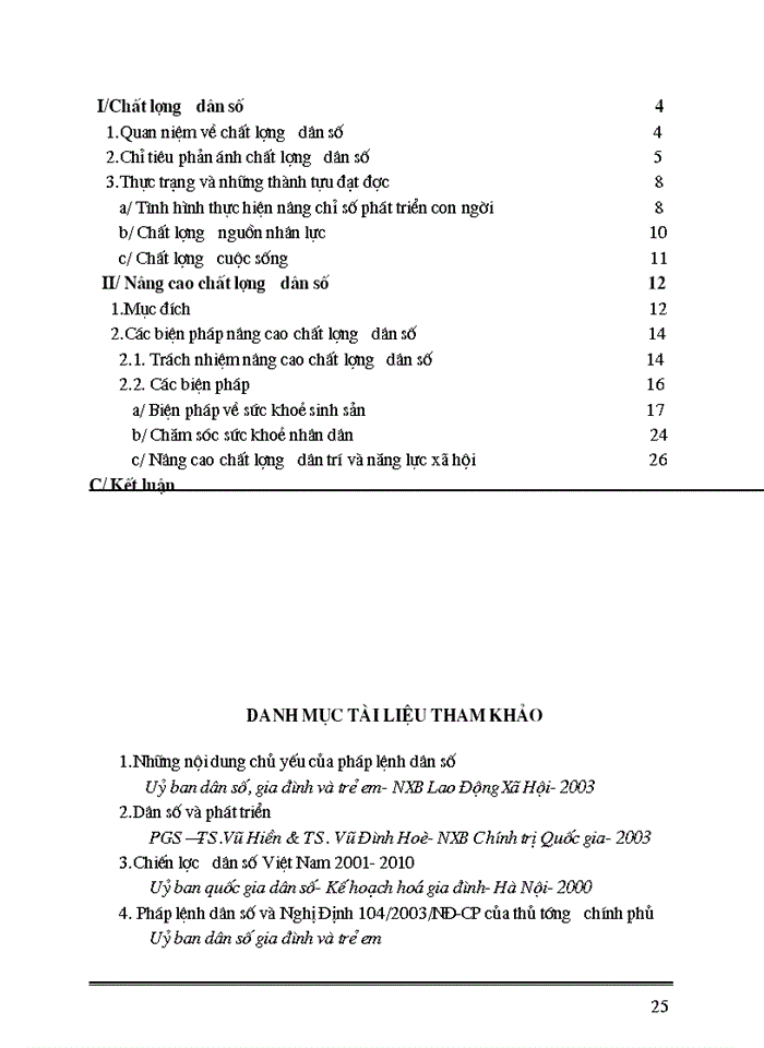 image for page Chất lượng dân số Việt Nam