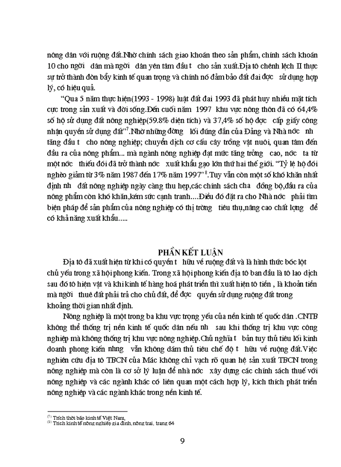 image for page Triết mác Lý luận Địa tô TBCông nghiệp của Mác