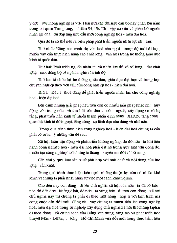 image for page Triết mác Vận dụng quy luật về sự phù hợp của Lực lượng Sản xuất với trình độ phát triển của Quan hệ Sản xuất vào sự nghiệp Công nghiệp hóa - Hiện đại hóa ở Việt Nam