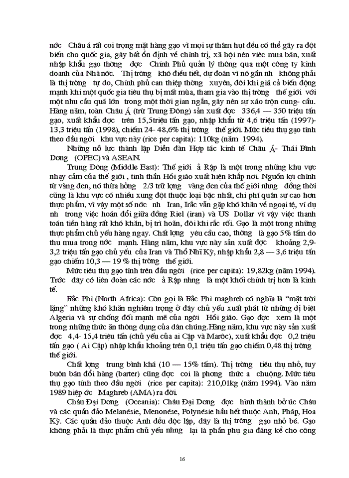 image for page Thực trạng và Một số Giải pháp nhằm góp phần tăng kim ngạch Xuất khẩu gạo trong năm 2001 và 1 vài năm tới
