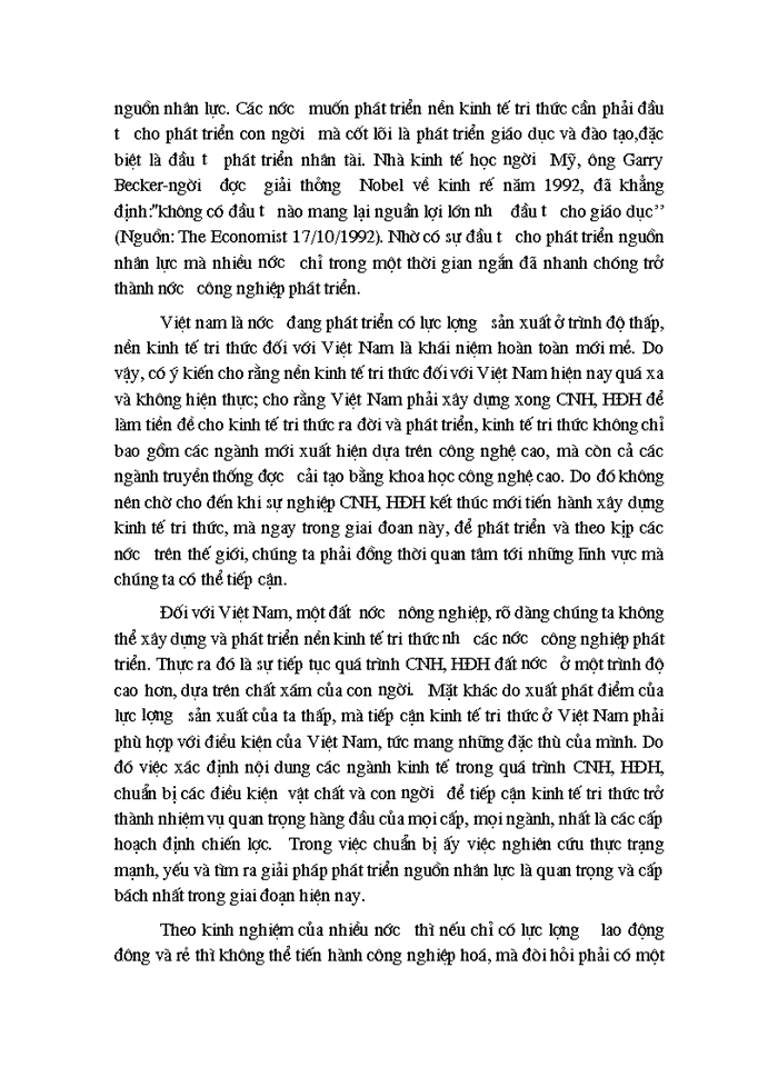 image for page Nguồn nhân lực Công nghiệp phục vụ Công nghiệp hóa - Hiện đại hóa đất nước