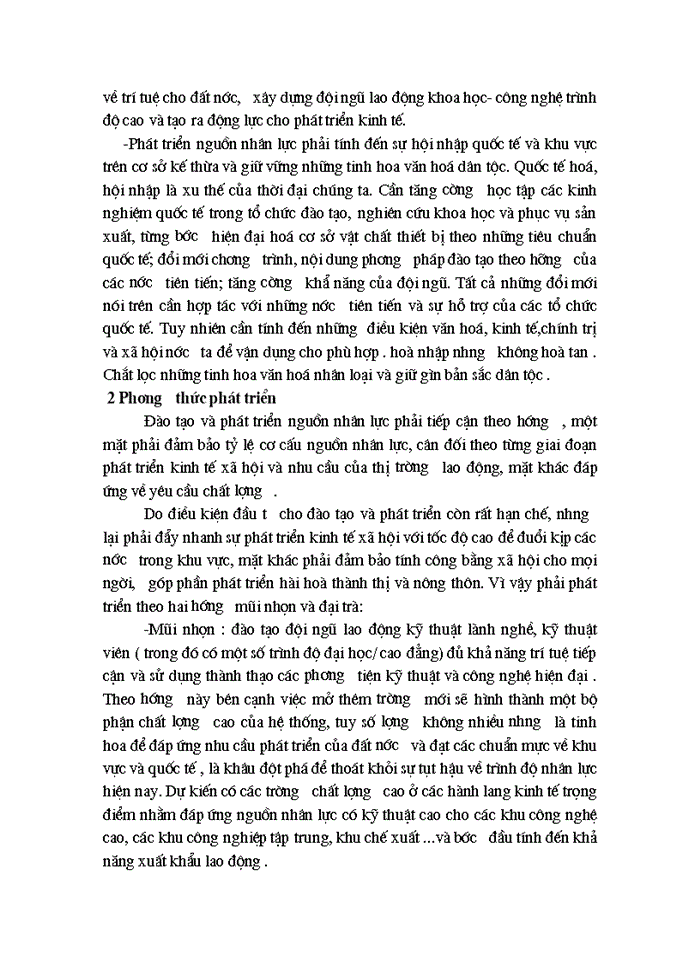 image for page Nguồn nhân lực Công nghiệp phục vụ Công nghiệp hóa - Hiện đại hóa đất nước