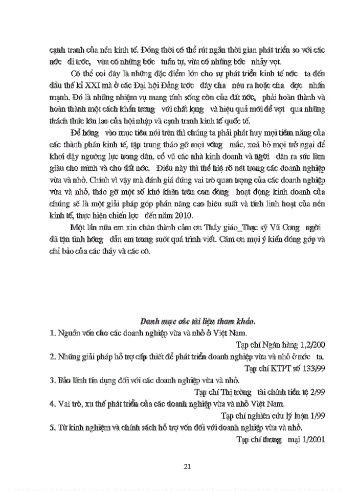 image for page Giải pháp để huy động các nguồn vốn nhằm thúc đẩy hơn nữa sự phát triển của các doanh nghiệp vừa và nhỏ ở Việt Nam