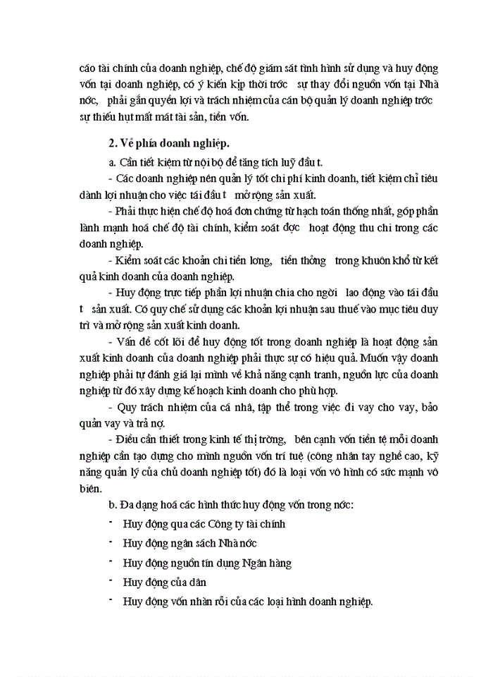 image for page Vốn và vấn đề sử dụng vốn có hiệu quả của các doanh nghiệp khi chuyển sang Kinh tế Thị trường ở nước ta