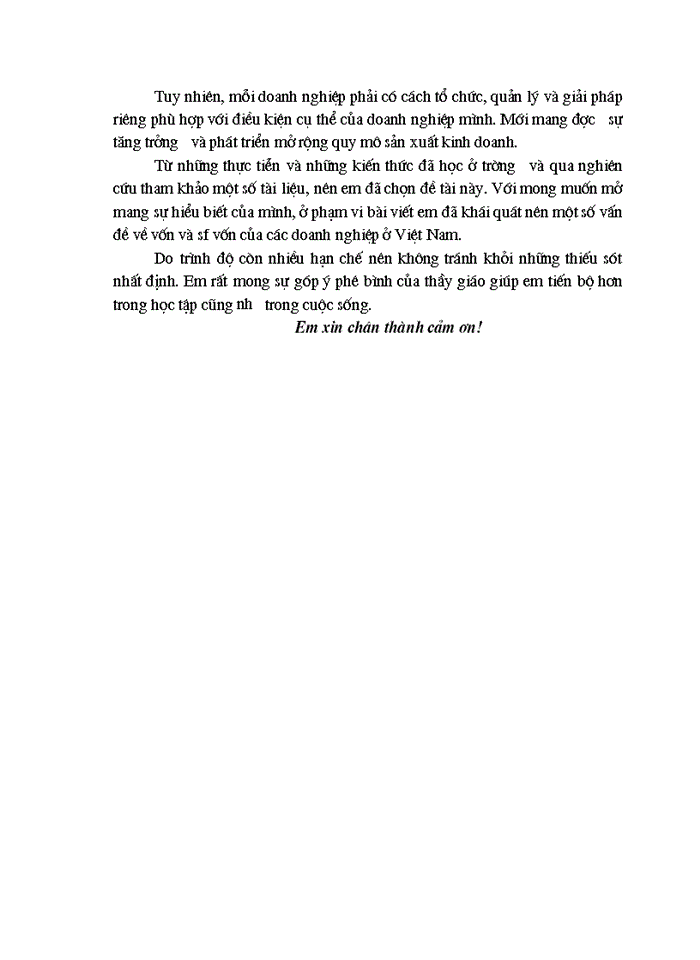 image for page Vốn và vấn đề sử dụng vốn có hiệu quả của các doanh nghiệp khi chuyển sang Kinh tế Thị trường ở nước ta