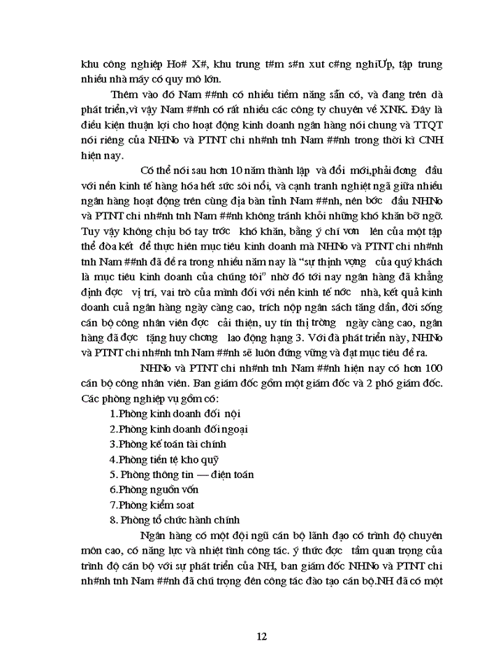 image for page Giải pháp hoàn thiện hoạt động thanh toán quốc tế tại Ngân hàng Nông nghiệp và Phát triển Nông thôn chi nhánh tỉnh Nam Định