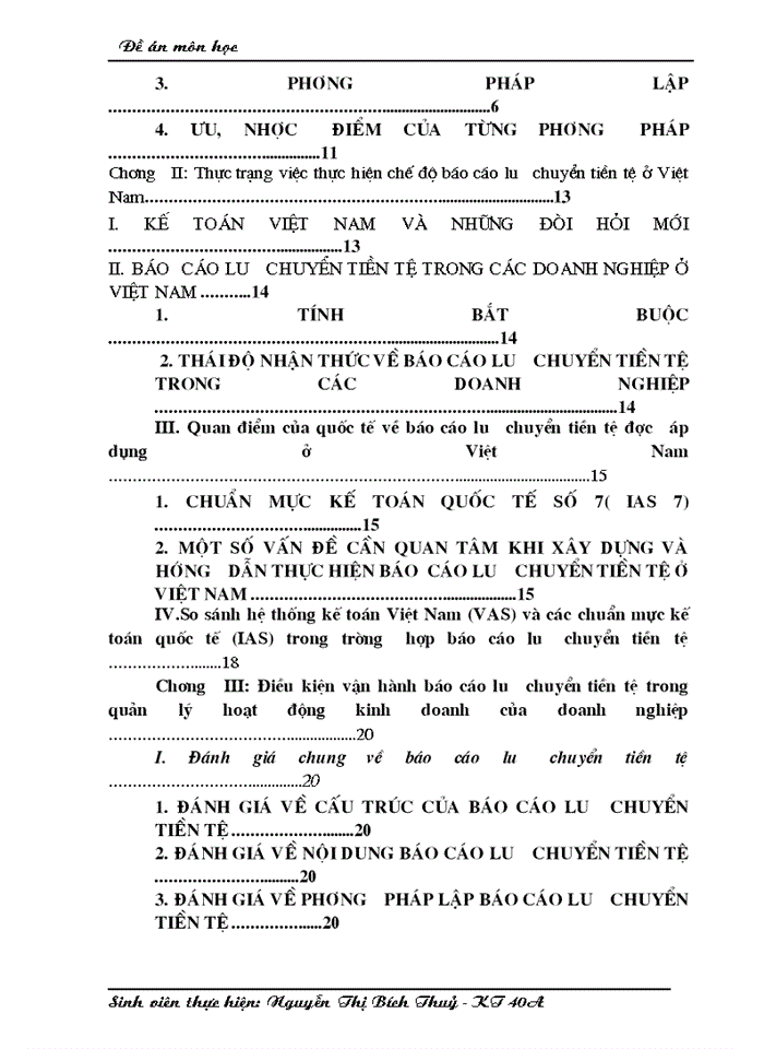 image for page BCLCTT theo chế độ Kế toán Doanh nghiệp Việt Nam hiện hành và những điều kiện cơ bản để vận hành chế độ BCLCTT trong quản lý hoạt động Kinh doanh của Doanh nghiệp