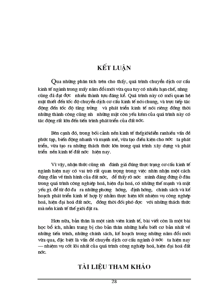 image for page Chuyển dịch cơ cấu kinh tế ngành theo hướng Công nghiệp hóa - Hiện đại hóa ở Việt Nam hiện nay