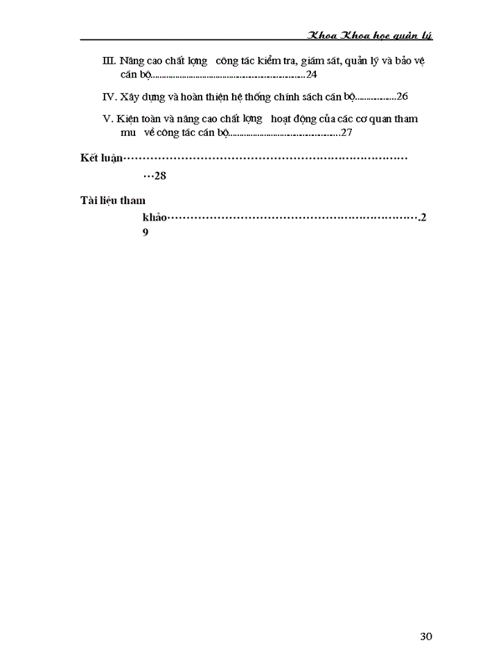image for page Một số Giải pháp và kiến nghị nhằm nâng cao chất lượng của đội ngũ cán bộ công chức ở Việt Nam hiện nay