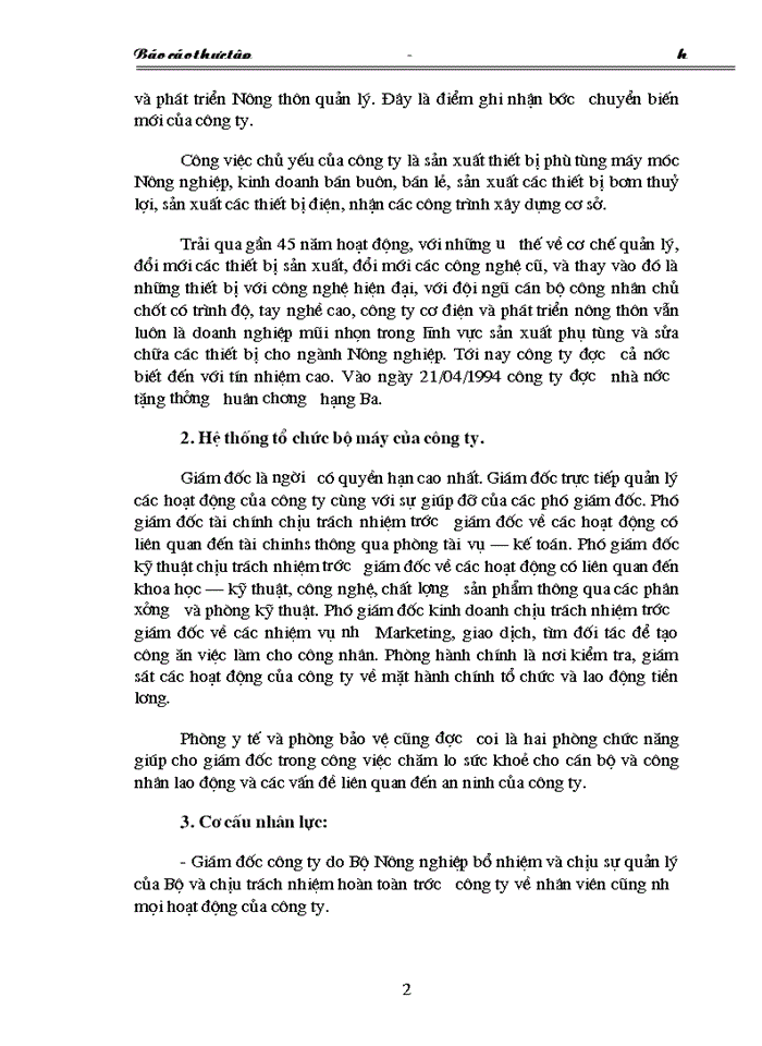 image for page Thực trạng công tác văn thư - lưu trữ tại Công ty cơ Điện và Phát triển Nông thôn