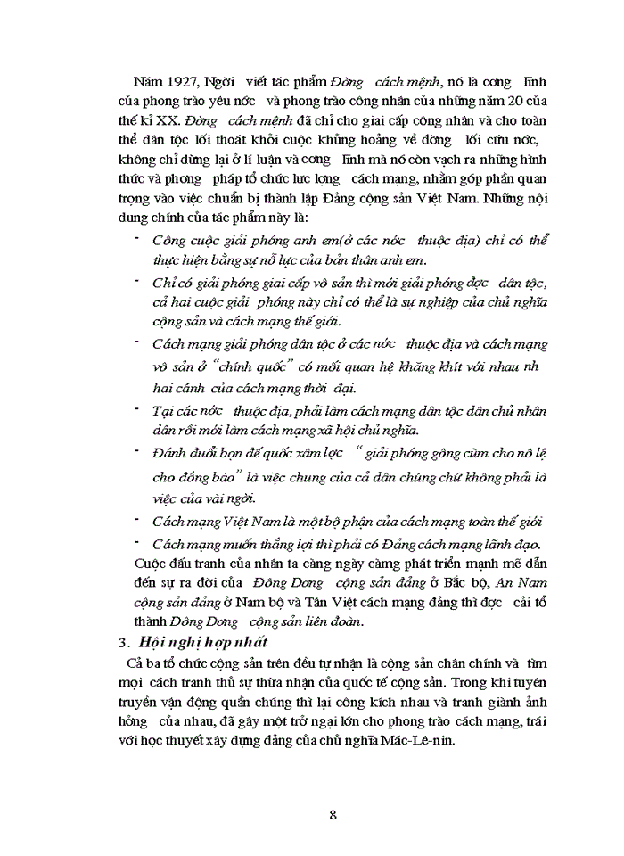 image for page Đường lối Đảng Vai trò của Chủ tịch Hồ Chí Minh trong việc thành lập Đảng cộng sản Việt Nam