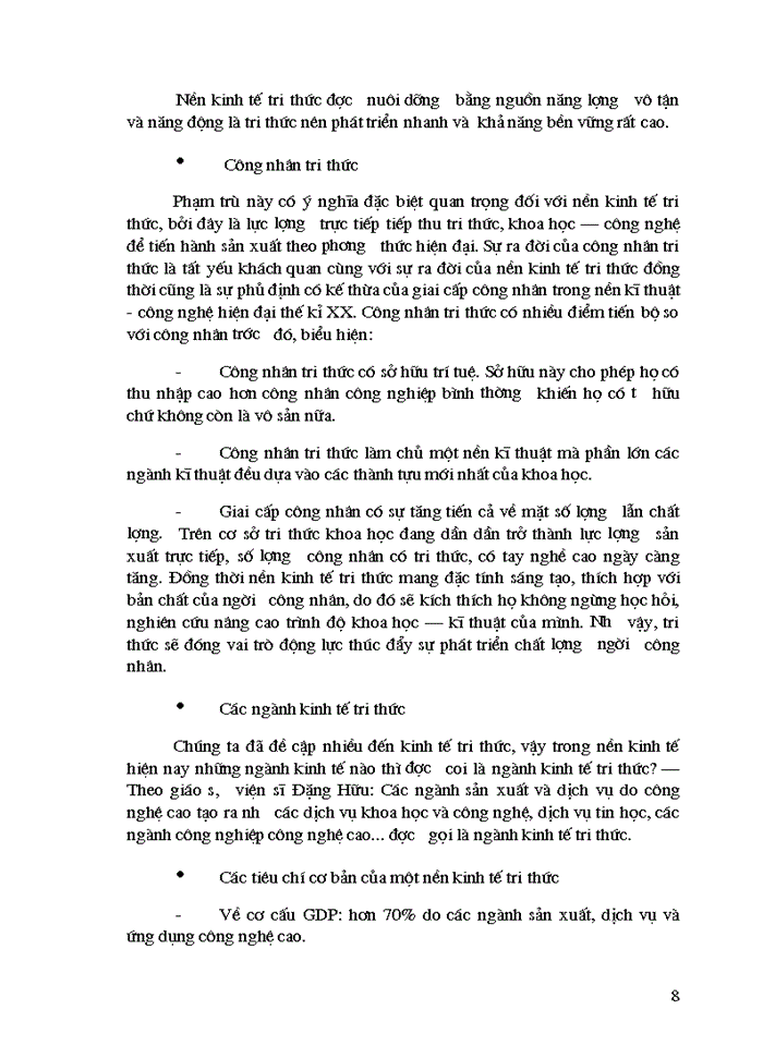 image for page Cuộc cách mạng khoa học và công nghệ hiện đại và sự hình thành nền kinh tế tri thức Định hướng của Việt Nam