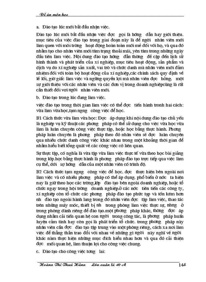 image for page Một số Giải pháp nhằm đào tạo và phát triển nguồn nhân lực trong các Doanh nghiệp ở Việt Nam