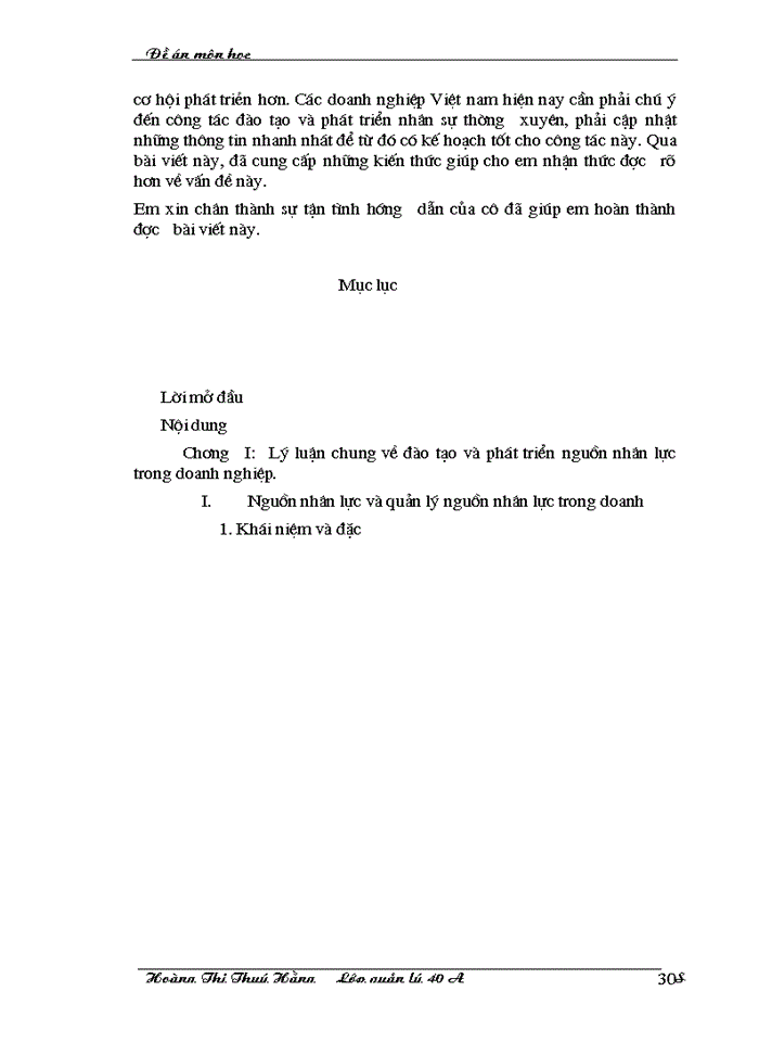 image for page Một số Giải pháp nhằm đào tạo và phát triển nguồn nhân lực trong các Doanh nghiệp ở Việt Nam