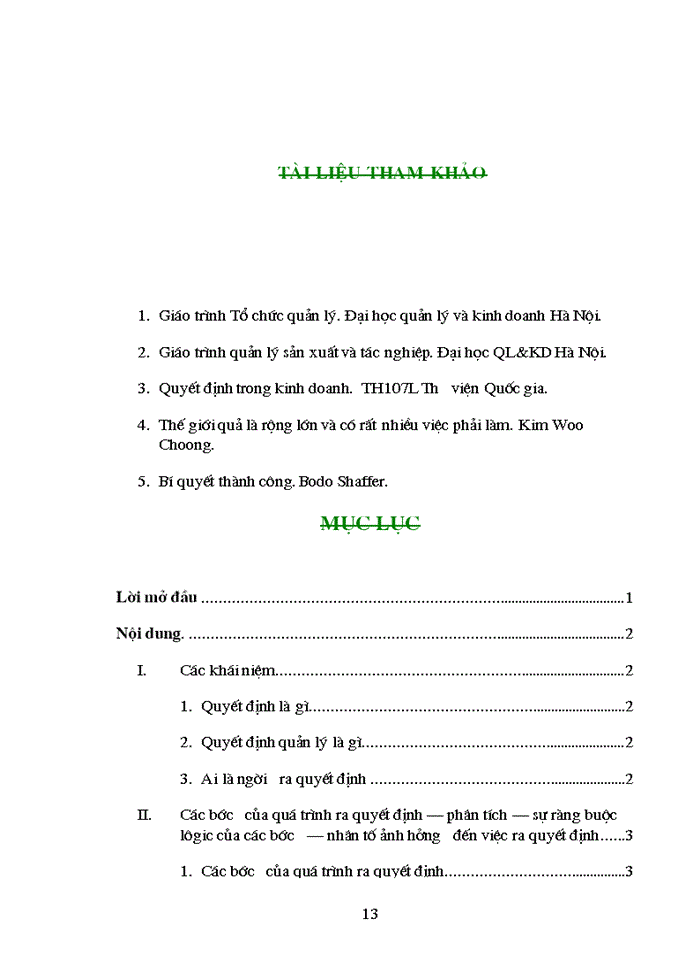 image for page Các bước của quá trình ra quyết định - phân tích - sự ràng buộc logic của các bước - nhân tố ảnh hưởng đến việc ra quyết định