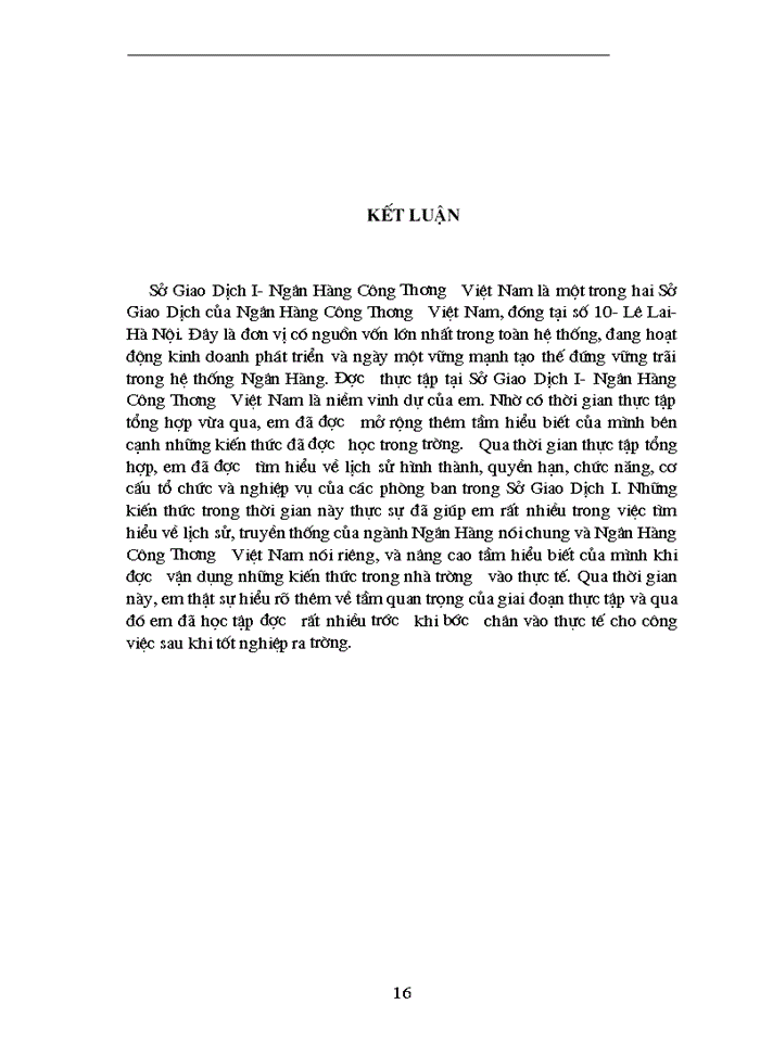 image for page Tổ chức và bộ máy điều hành của Sở Giao Dịch I - Ngân hàng Công Thương Việt Nam