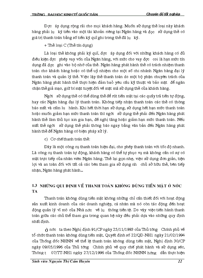 image for page Giải pháp mở rộng và hoàn thiện công tác thanh toán không dùng tiền mặt tại chi nhánh Ngân hàng Công thương Đống Đa