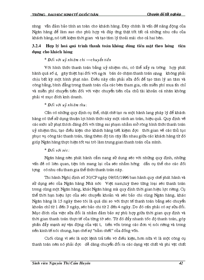 image for page Giải pháp mở rộng và hoàn thiện công tác thanh toán không dùng tiền mặt tại chi nhánh Ngân hàng Công thương Đống Đa