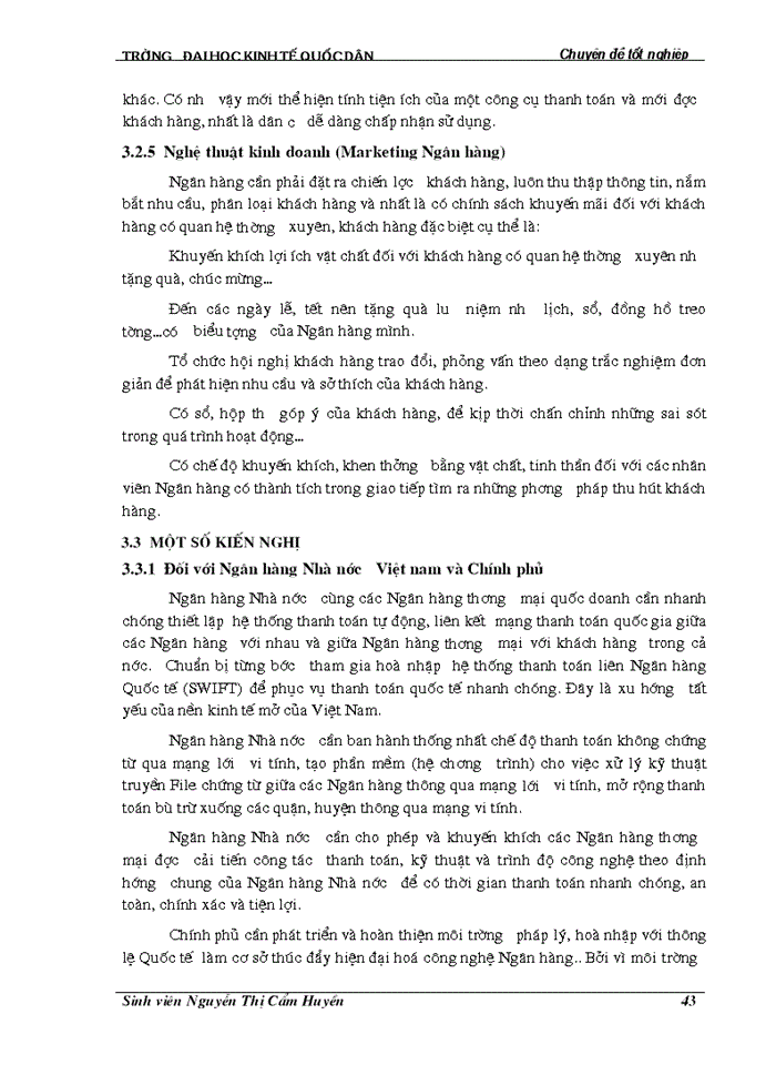 image for page Giải pháp mở rộng và hoàn thiện công tác thanh toán không dùng tiền mặt tại chi nhánh Ngân hàng Công thương Đống Đa