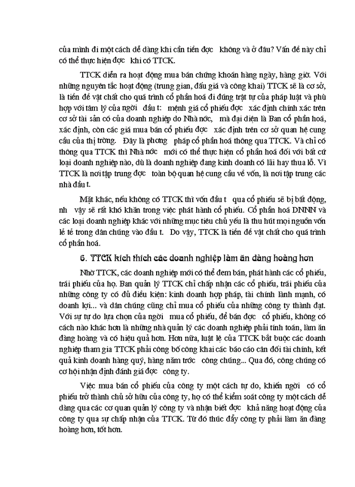 image for page Thị trường Chứng khoán và vai trò của hệ thống Ngân hàng Thương mại trong thị trường Chứng khoán